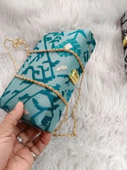 Decent Blue hand Bag